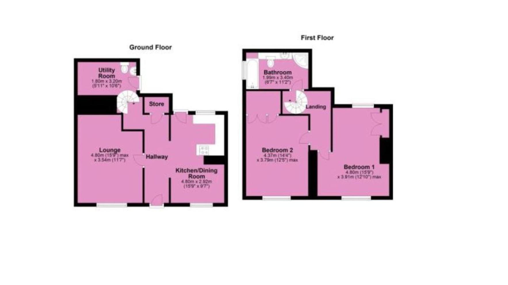 Captains Cottage Майнхед Экстерьер фото